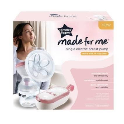 Tommee Tippee Made For Me Single Electric Breast Pump, Quiet & Portable