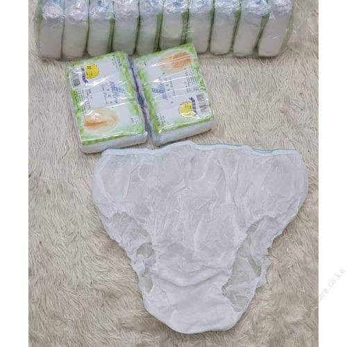 5-Pack Disposable Maternity Panties - Breathable Postpartum Underwear