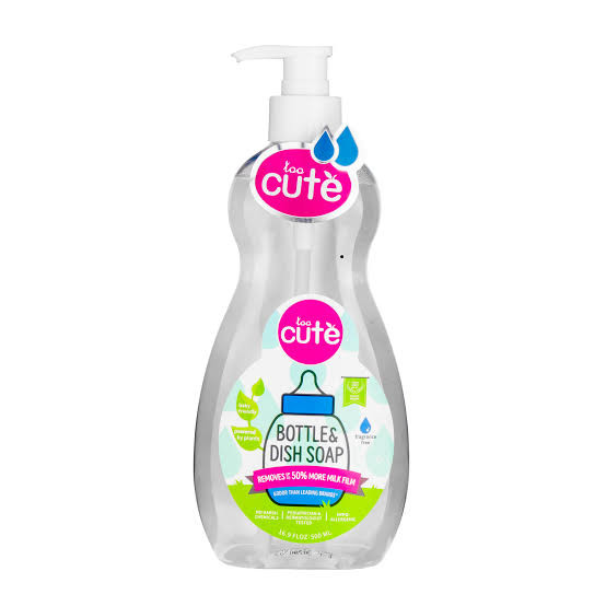 Too Cute Baby Bottle & Dish Soap - Gentle Cleanser
