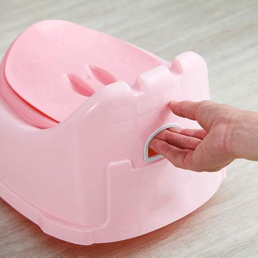 Ergonomic baby's Potty Training Seat with High Back, Splash Guard & Removable Bowl