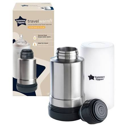 Tommee Tippee Portable Travel Baby Bottle & Food Warmer, Thermal Flask
