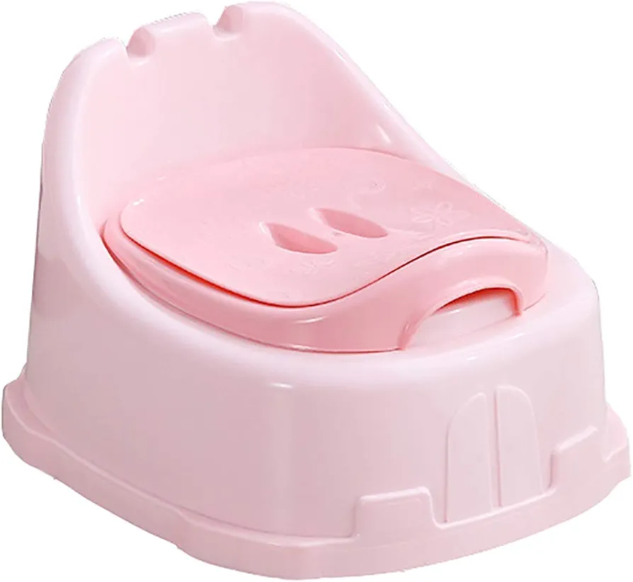 Ergonomic baby's Potty Training Seat with High Back, Splash Guard & Removable Bowl